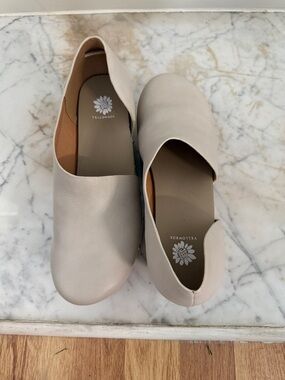 Yellow Box Women's Slip-On Flats in Light Beige Neutral